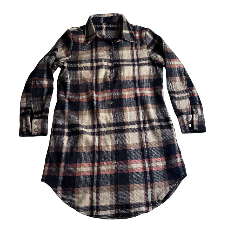 Plaid flannel jacket